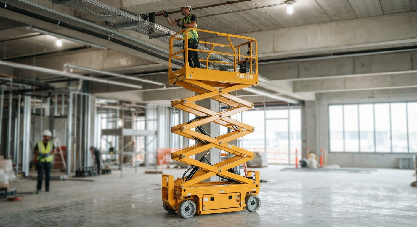 Đặc điểm kỹ thuật cơ bản của dòng scissor lift