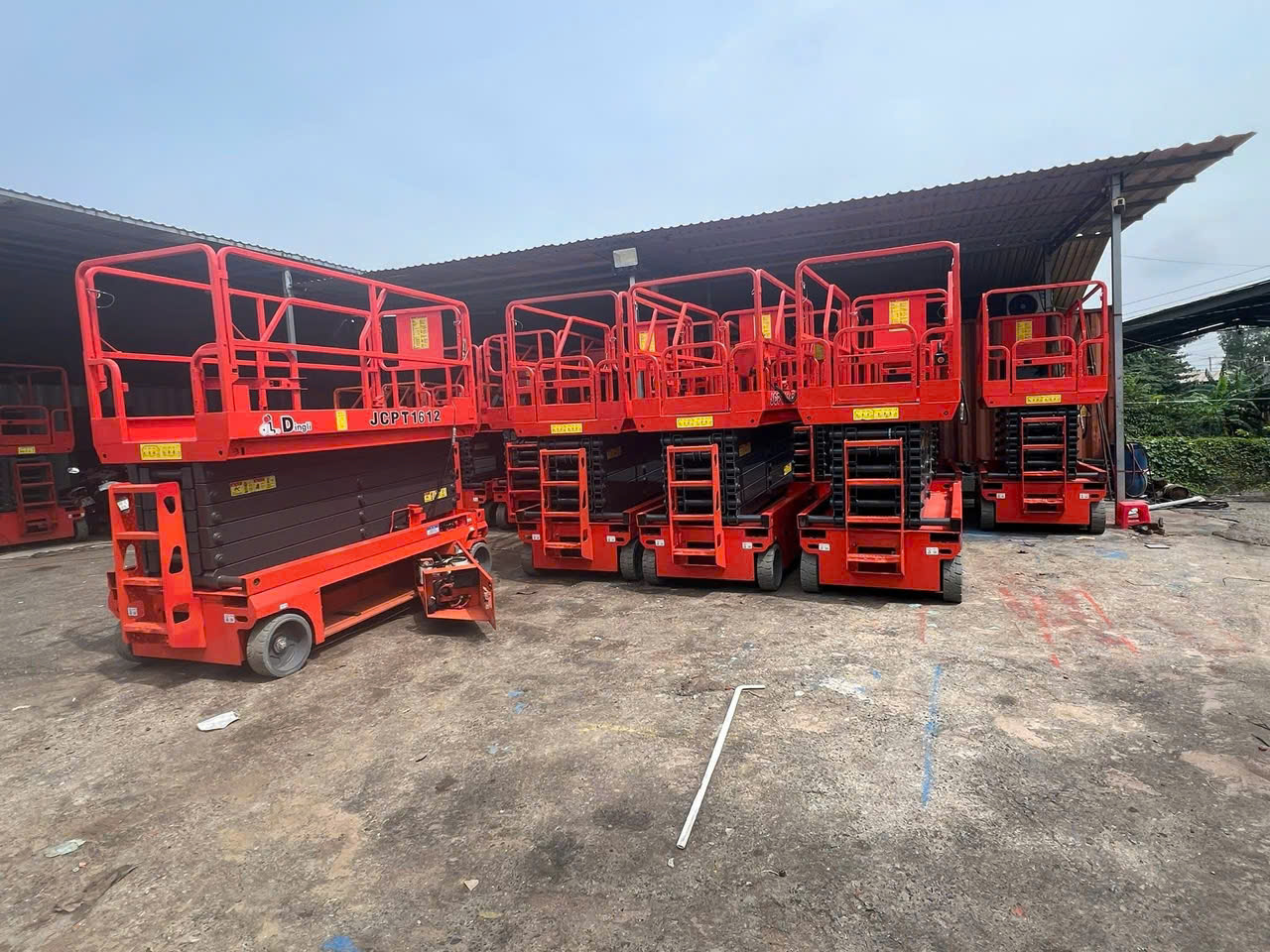 Cho Thuê Xe Nâng Người KCN Bàu Bàng Bình Dương